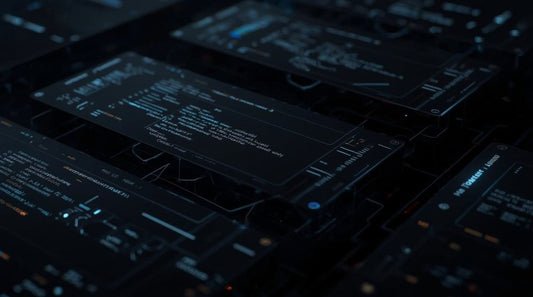system command in dark screen