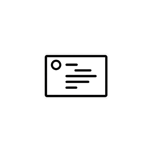 Black icon of a document with a circular detail on a white background